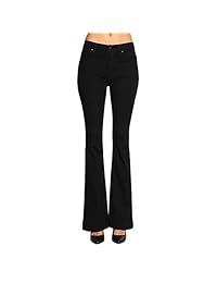 Pantalón de chal para dama, color negro