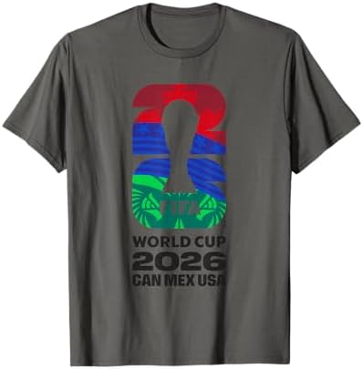 Amazon.com: FIFA World CUP26 Event Colors T-Shirt : Clothing