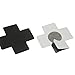 Sexy Satins Disposable Pasties Nipple Cover Sticker Lingerie Pasties (10pairs5)