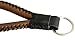 Jasmine Handmade Loop Brown Leather Key Chain