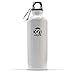 321 STRONG 500 mL (16.9 Fluid Ounce) Aluminum Water Bottle, Metallic Silver