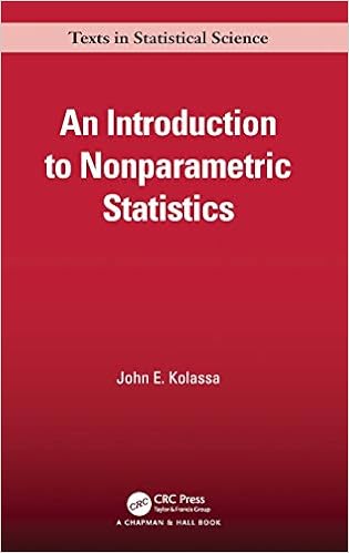 Amazon Com An Introduction To Nonparametric Statistics Chapman Hall Crc Texts In Statistical Science 9780367194840 Kolassa John E Books