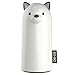 EMIE Cute Power Bank Portable Charger, 5200mAh Samo Dog External Battery Charger, 2.1A Fast Charging Cartoon Compact USB Charger for iPhone Samsung Android Cell Phones with Breathing LED Ears