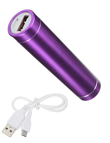 Shot Case External Battery Charger for Xiaomi Mi 9T Pro Universal Power Bank 2600 mAh with USB/Mirco USB Cable for Phone (Purple)