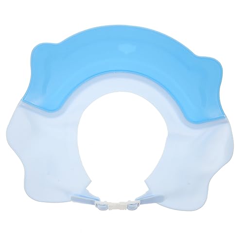 IWOWHERO Baby Hair Washing Hat for Boys and Girls Waterproof Silicone Shampoo Protector Cap for Infants Adorable Bathing Shower Hat Ear Protection for Boys and Girls