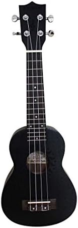 Jiuyizhe Andrew21 Inch Black Mahogany Ukulele Hawaiian Four-string Small Guitar for Beginners