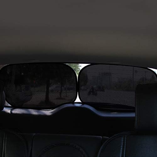 サンシェード 車のサイドウィンドウ用 14インチ 17インチ メッシュスクリーン 日光と紫外線をブロック 吸盤なしで取り付け可能 子供 赤ちゃん 家族 ペットカー 内装システム 2個パック B07qcgrngk 10 071円