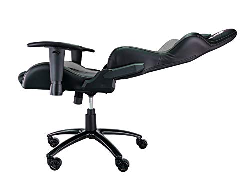 Talius-Lizard-V2-Silla-Gaming-Profesional-Ergonomica-basculante-Espuma-Alta-Densidad-reposabrazos-2D-Ideal-para-ninos-y-Adultos-Diseno-Deportivo-para-Juegos-Oficina-Escritorio-Gray