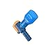 J.CARP ON-Off Switch Bite Valve Tube Nozzle Replacement for Hydration Pack Bladder (Blue-90 Degree)