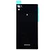 Battery Back Panel Glass Cover Replacement For Sony Xperia Z2 L50w D6502 White Black (Black)