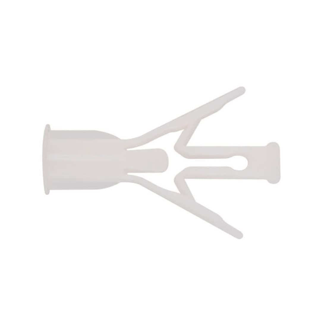 INDEX Fixing Systems ANCLA Pack of 100 Hollow Bricks and Plasterboard Plugs Nylon 10 x 40 mm Diameter 10 mm