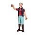 Lana Toys Farm People Doll Farmer Cleaning Worker Forester Breeder Figure Suitable for Animal Zoo Dinosaur World Scene Plastic Model Decor Collector Toy Gift