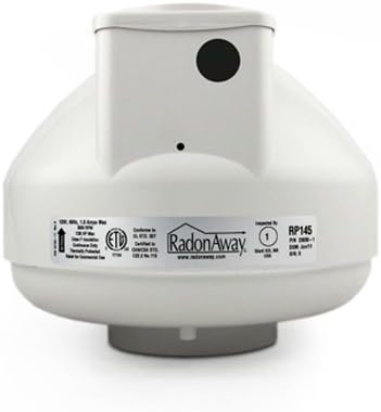 RadonAway 23030-1 RP145 Radon Mitigation Fan, 4 by RadonAway