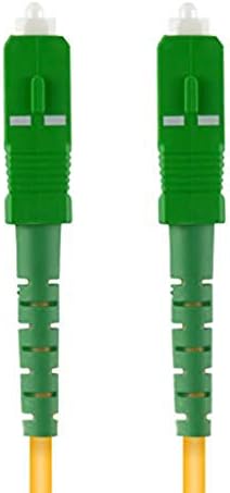 10Gtek OS2 SC/APC zu SC/APC Simplex LWL Patchkabel 5-meter, 9/125 Singlemode Glasfaserkabel Fiber Patch Cable LSZH