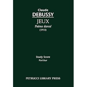 Jeux, Poème dansé: Studu score: Study score