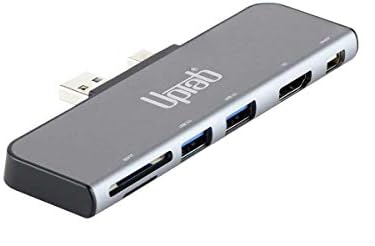 Microsoft Surface Pro 6 Pro 5 Pro 4 Usb Hub Mini Docking Station With Mini Displayport Ultrahd 4k Hdmi 4k 2 X Usb 3 0 Ports Sd Tf Card Reader And Microsd Amazon Sg Electronics