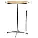 Flash Furniture 30'' Round Wood Cocktail Table with 30'' and 42'' Columns primary