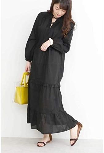 Amazon Co Jp エヌ ナチュラルビューティーベーシック N Natural Beauty Basic クリアコットンティアードワンピース ブラック M 服 ファッション小物