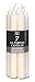 Darice 1150-30 Candle - Ivory - 7 inches - 7 pieces