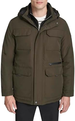Spiewak Men's Samuel Fishtail Parka Jacket, Bark, Small at Amazon