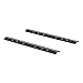 CURT 16104 Black Industry-Standard 5th Wheel Hitch Rails, Gloss primary