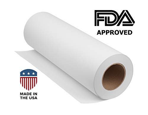 Premium White Butcher Paper:18"x 10,800" (900 ft), Blood Resistant for Wrapping Meat. Tear & Burst Resistant. Food Service Table Cover. Art Paper Good for Pen, Pencil, Sharpie, Tape