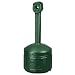 Justrite 26800G Cease-Fire Forest Green Cigarette Butt Receptacle