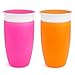 Munchkin Miracle 360 Sippy Cup, Pink/Orange, 10 Ounce, 2 Count