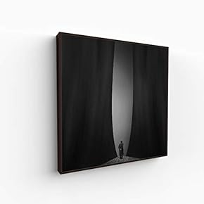 Canvas Wall Art for Living Room, Bedroom Portrait Framed Canvas Prints for Home Decoration Ready to Hang - 16x16 inches