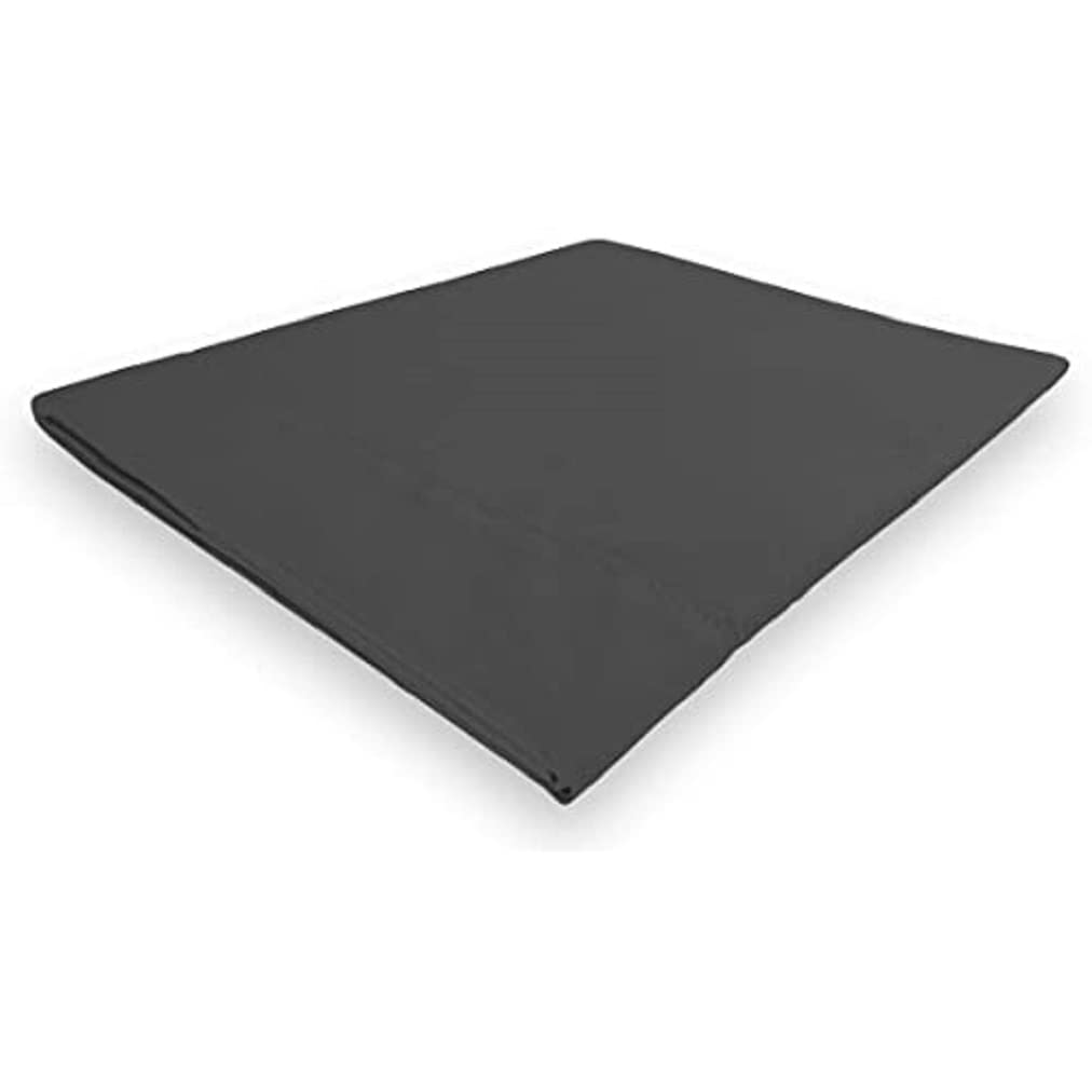 Soleil d'ocre Flat Sheet, Cotton, Gray, 240 x 300 cm