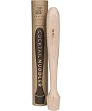 Extra Long Cocktail Muddler - Professional Size 12" Drink Muddler (Hardwood)