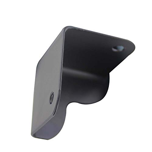 MIYAKO USA 8 Pack - 1.5" Cabinets Speaker Corners Protector Black Squared Metal for Front of PA/DJ (21-812)