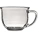Large Clear Coffee, Tea or Soup Mug, 18 oz.~ 2 Pack