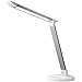 Lux LED Dimmable LED Desk and Table Lamp - Touch Sensitive Control - 7-Level Brightness and 5 Temperature Setting Color Modes- Includes USB Charging Port - White