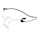 Caroo Covert Air Tube Ear piece Headset For Uniden GMR 2 Two Way Radio Walkie Talkie 1pin