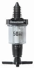 50ml Beaumont Solo Classic Spirit Measure Bar Optic 3104 by Beaumont