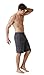 TSLA Men's 11 Inches Swimtrunks Quick Dry Water Beach, Solid(msb01) - Dark Grey, Medium.