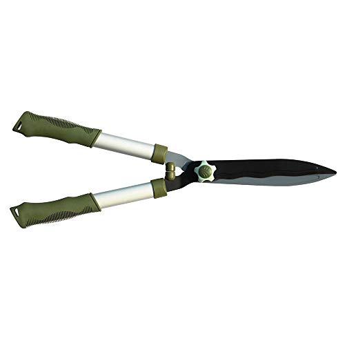 Homes Garden Hedge Shears 9 in. Wavy Blade Hedge Clippers Lightweight, Ergo Grip Garden Hand Tools, Comfortable Handle Non-Slip, G-1173-US