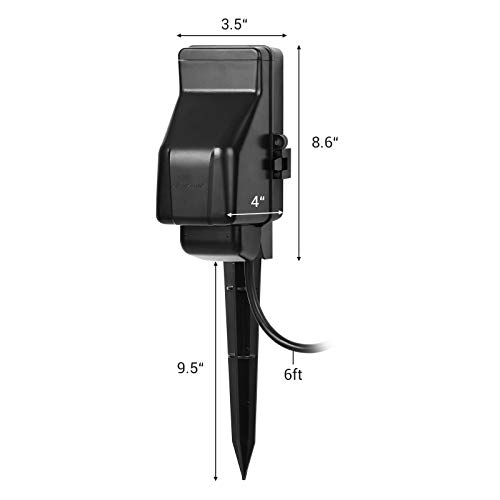 6 DEWENWILS+Mechanical+Waterproof+Extension+Christmas