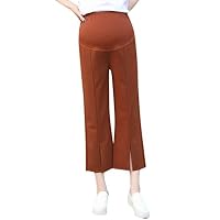 Dsood Pregnant Trousers for Women,Maternity Woman High Waist Pants Trousers Pregnant Comfort Prop Slops Legging,Women
