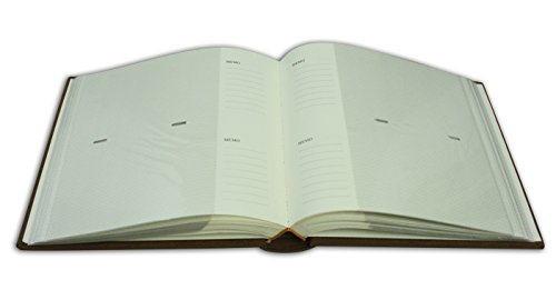 Golden State Art Photo Album Beige Suede Cover, Holds 200 4x6 Pictures - Thumbnail 4
