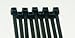 BuyCableTies Extra Heavy Duty Cable Ties - 250 lb Rated (22 inch - 25 pk, Black)