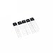 Tech Express 20Pcs A3144 A3144E OH3144E Hall Effect Sensor, by
