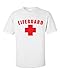 Lifeguard T-Shirt Lifeguard Tee White or Red Medium White