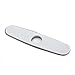 Khrodis Modern Stainless Steel 3 Hole Kitchen Sink Cover Deck Plate for Kitchen Sink/Bathroom Sink (Cover plate)