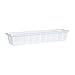 Novelty Poly-Pro Plastic Flower Box Planter, White, 30-Inch