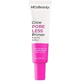 MCoBeauty Glow Poreless Primer with Clay Minerals | Pour Blurring Makeup Primer, Oil Control, Long Lasting, Smooth Application, Vegan &amp; Cruelty Free