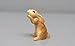 HONEY BUNNY Brown RABBIT Sits Up SUPER MINIATURE Figurine Ceramic HAGEN-RENAKER 3226B