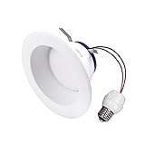 Cree TW Series 6 in. 65W Equivalent Soft White (2700K) LED Retrofit Recessed Downlight (4-pack) (DRDL6-06227009-12DE26-1C110)