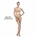 iMucci Professional Beige Clear Back Bra NO Sponge Backless Bra for Ballet Dance